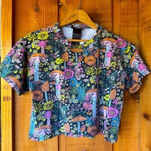 NOOWORKS Crop Top in Magic Mushroom
